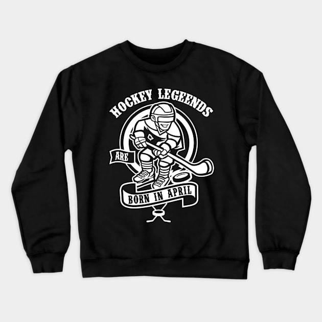 Ice Hockey Legends Crewneck Sweatshirt by jrsv22